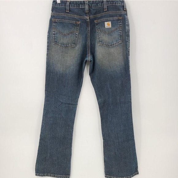 Carhartt Mid Rise Slightly Boots Cut Jeans - Picture 2 of 12